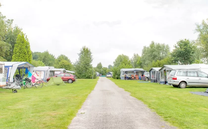 Emplacements nus au camping de Meerwijck